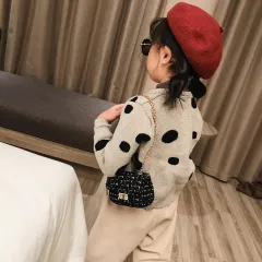 Children's shoulder bag - Black - View 1