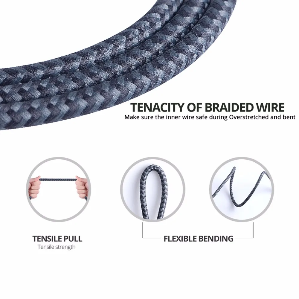 High-speed fast charging cable mobile phone charging cable – image 4