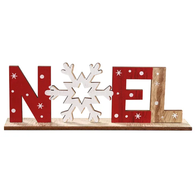 Christmas wooden ornament Noel - Shop at LoveMi