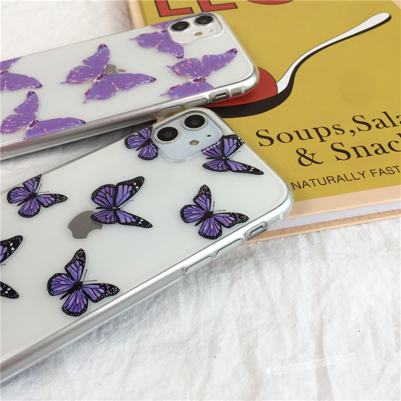 Compatible with Apple , Butterfly phone case - Image 2