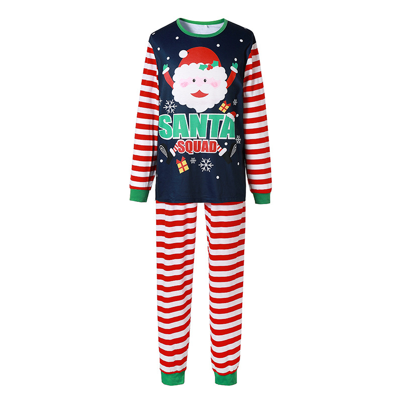 Santa Printed Home Wear Pajamas Parent child Wear Mom - Shop at LoveMi
