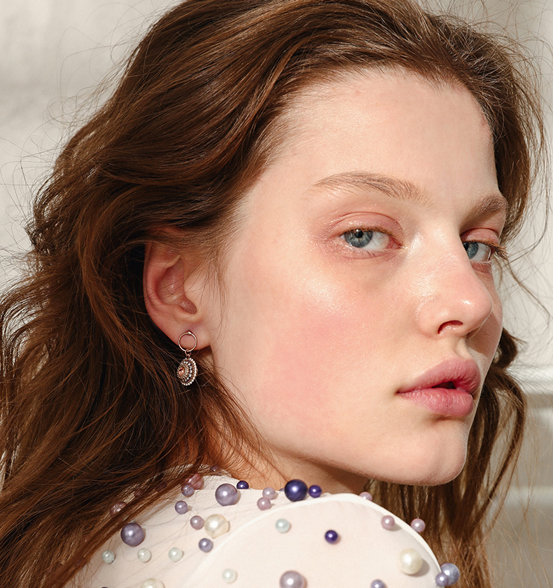 ZENGLIU Baroque personality earrings female temperament Korea wild earrings simple earrings hipster retro earrings