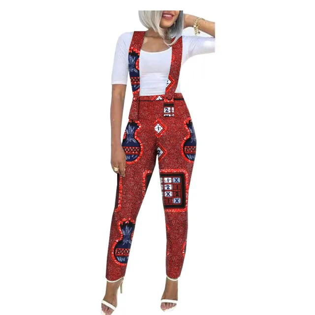 Batik printed cotton overalls 397 - Shop at LoveMi