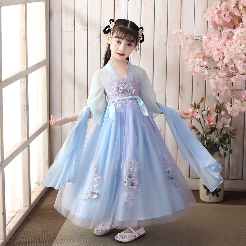 Super fairy girl hanfu skirt