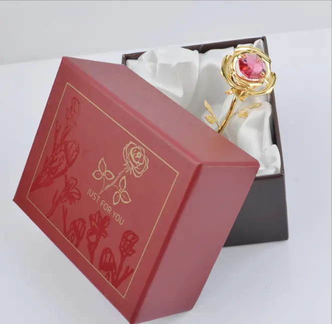 Roses With Diamonds Qixi Valentine's Day Gifts