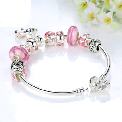 DIY Beaded Bracelet Zinc Alloy Zodiac Puppy Dog Elf Bracelet Bracelet