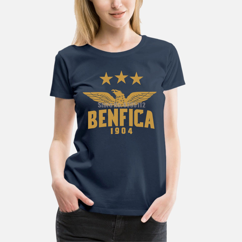 Ladies round neck print T-shirt