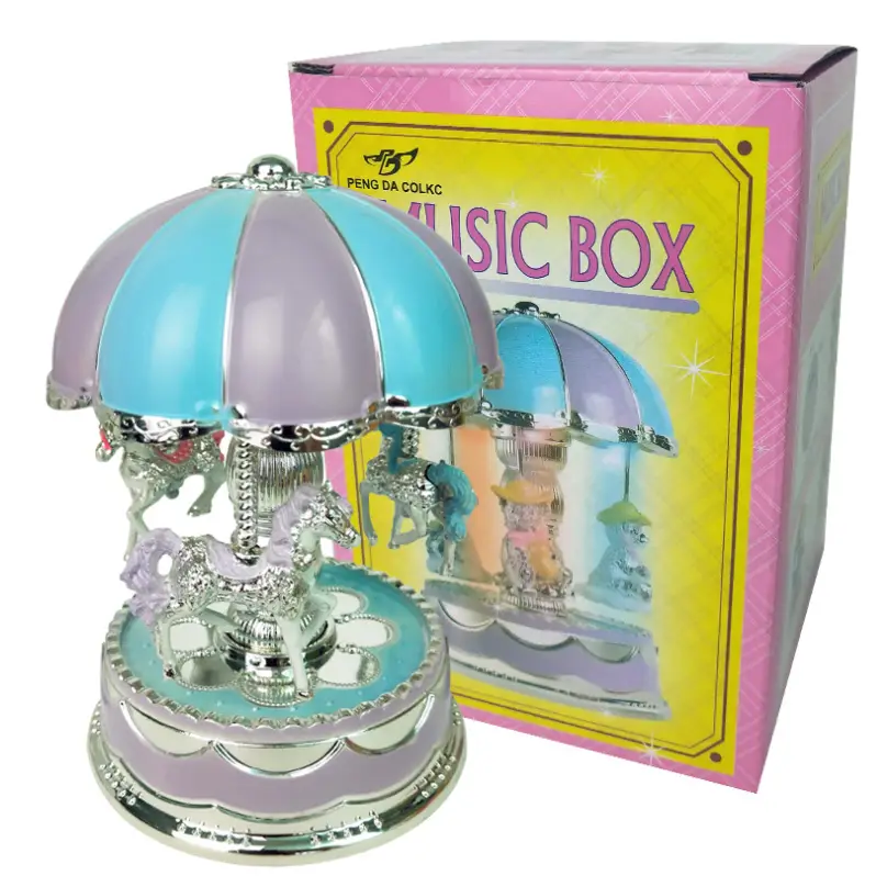 Carousel music box