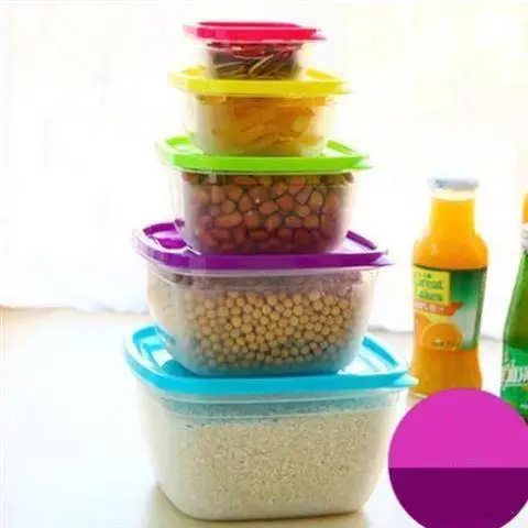 Microwavable Food Storage & Container Stack Set Square - Shop at LoveMi