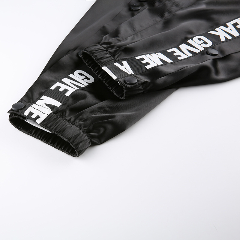 Split hip hop trousers