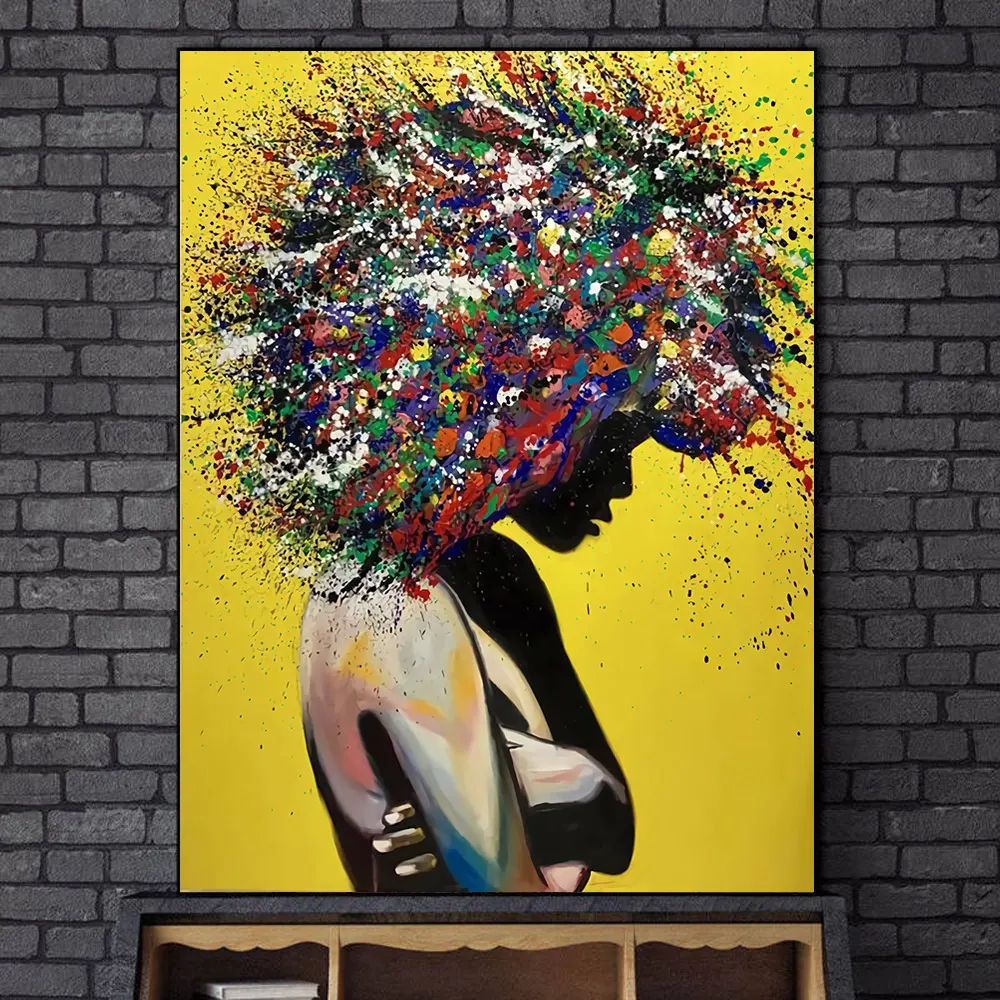 Street Style Graffiti Painting Canvas