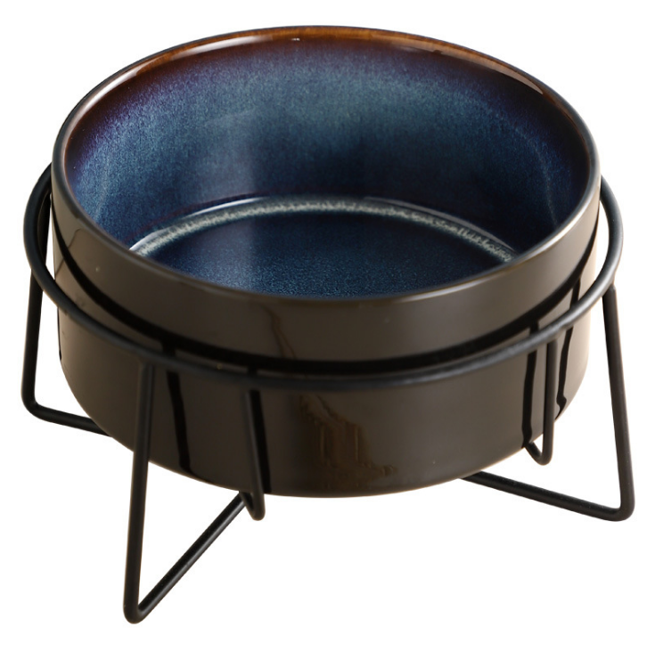 Protect The Cervical Spine Ceramic Pet Eating Bowl