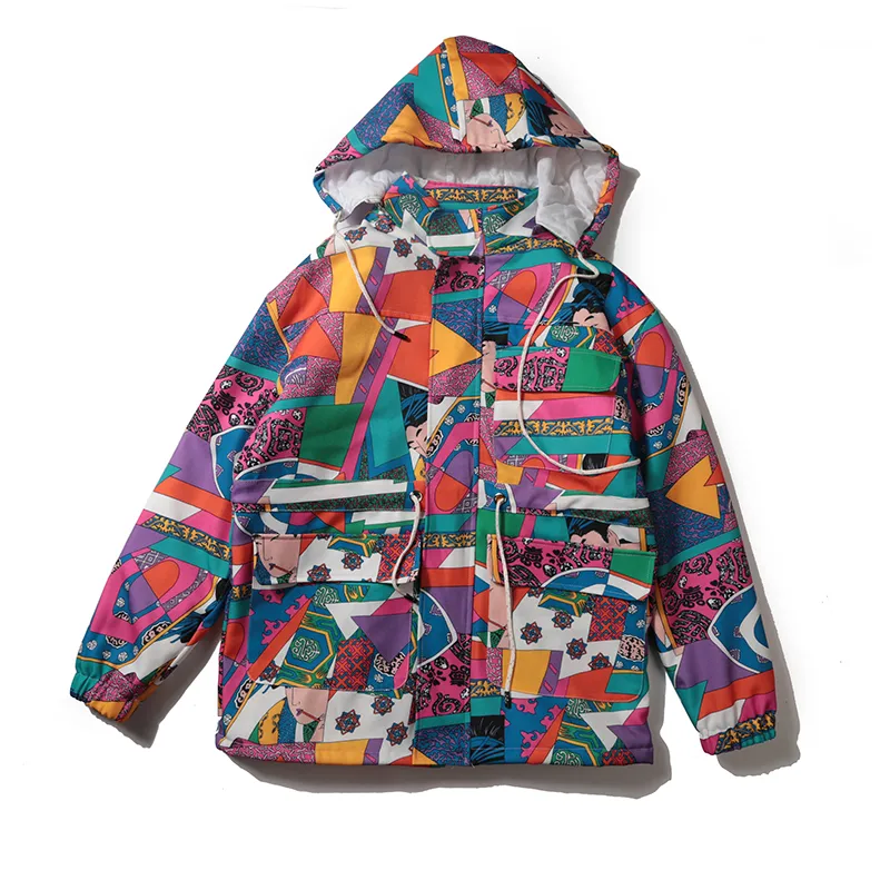 Graffiti Trench Coat