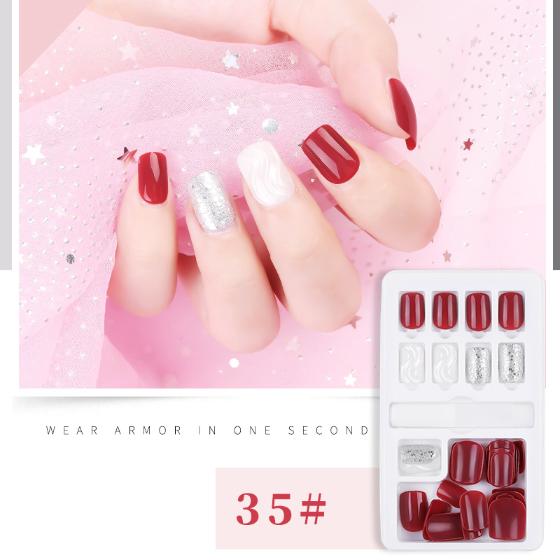 Wine red sliver