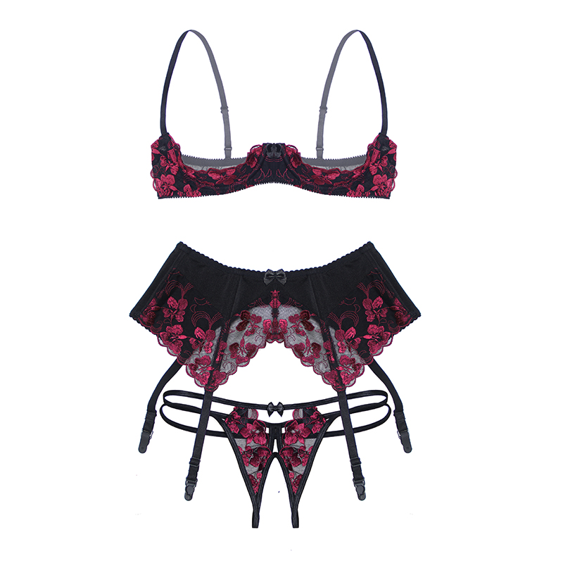 Erotic underwear Black Red - Shop at LoveMi