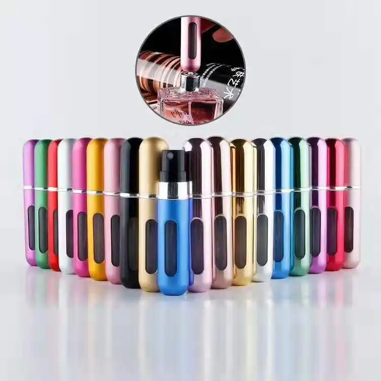 Mini Portable Refillable Perfume Bottle Refill Spray Cosmetic Container