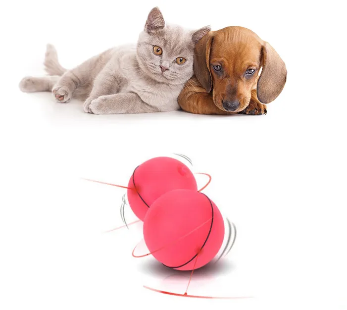 LED Laser Electronic Rolling Pet Funny Cat Toy Ball – image 6