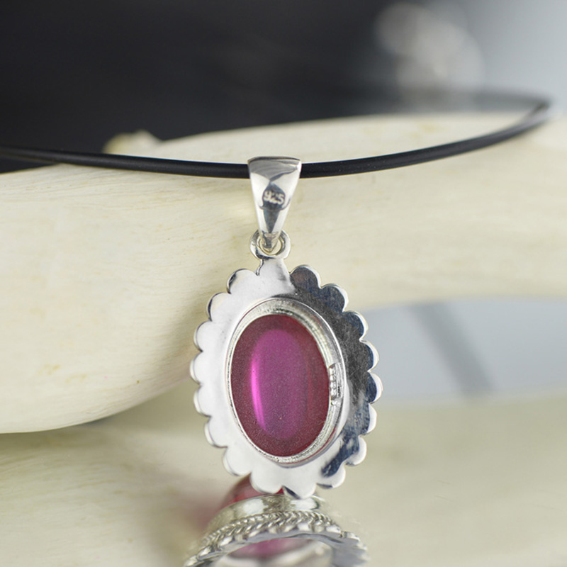 Silver pendant sweater chain Valentine's Day gift — foto 5