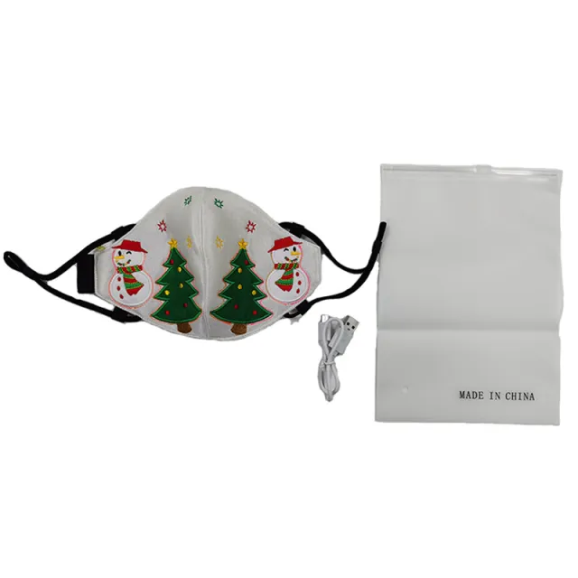 Christmas Party glowing mask White - Shop at LoveMi
