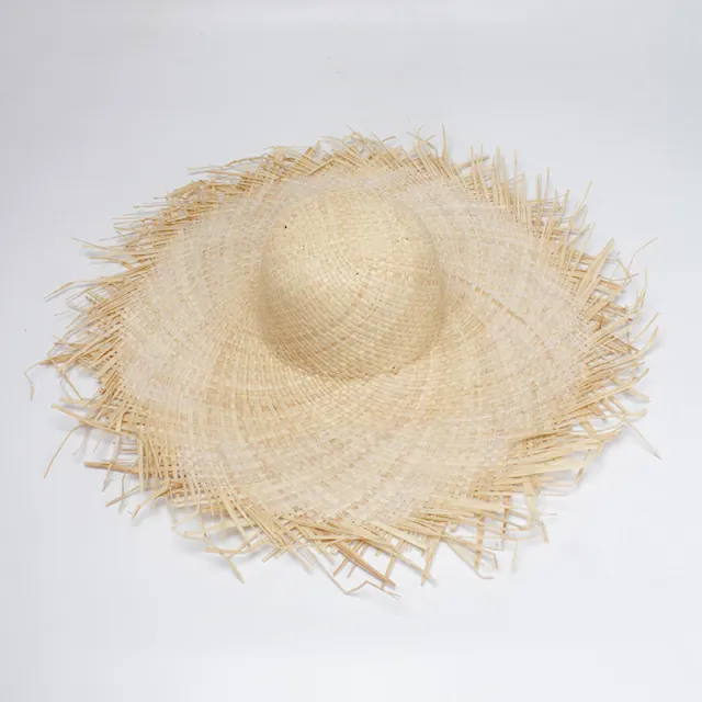 Beach hat sun hat big brim straw hat Dome - Shop at LoveMi