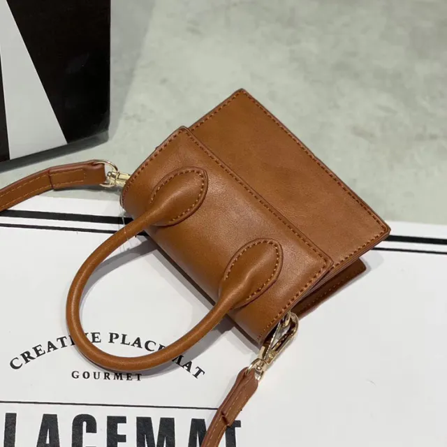 Fashion handbag Korean fashion mini crossbody bag Brown - Shop at LoveMi