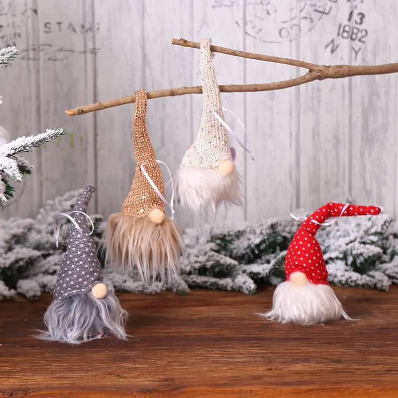 Christmas Forester Gnome LED Doll Light Tree Decoration Hanging Pendant – image 5