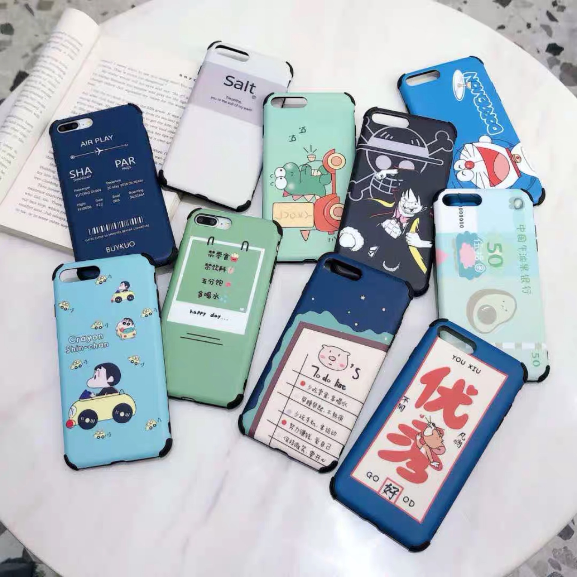 Compatible with Apple , Cartoon frosted phone case - Image 3