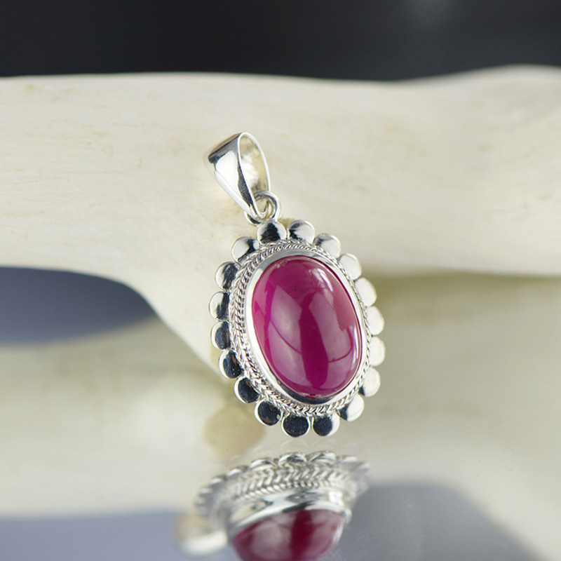Silver pendant sweater chain Valentine's Day gift — foto 6