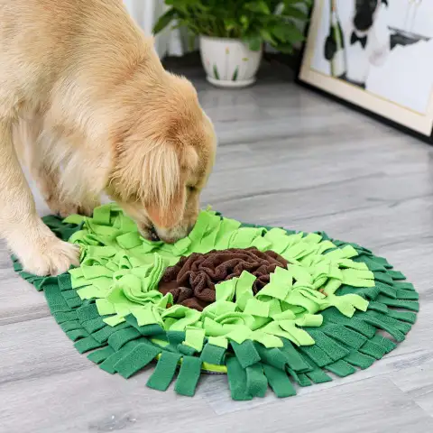 Dog Sniffing Mat Dog Puzzle Toy Pet Snack Feeding