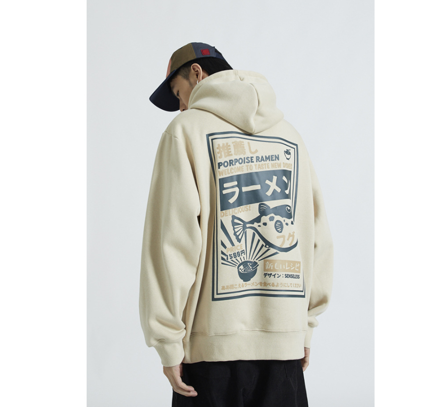 Childlike cartoon funny hoodie