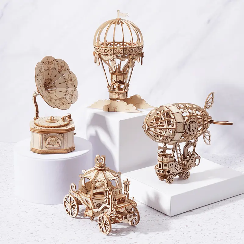 Creative 3d Puzzle DIY Wooden Assembly