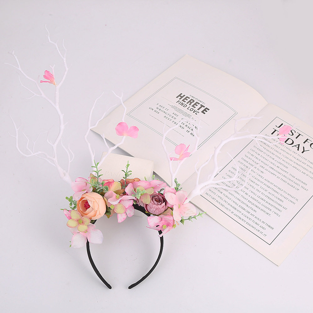Forest party show branch headband White - Shop at LoveMi