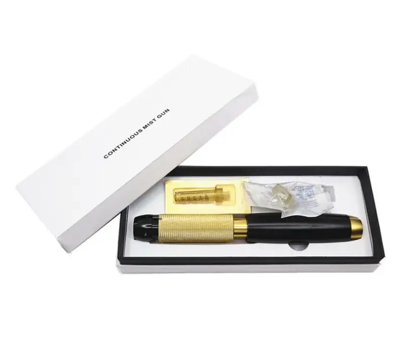 Continuous firing small steel cannon atomizer
