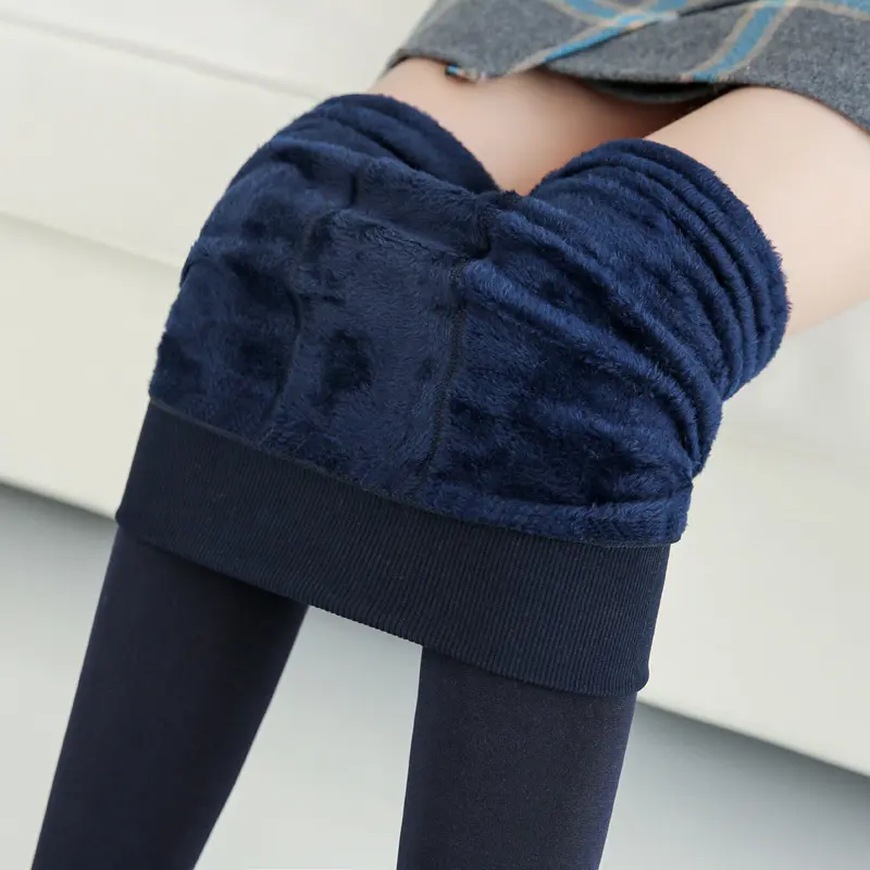 Fashionable Warm Fur Leggings Winter Body Legs Keep