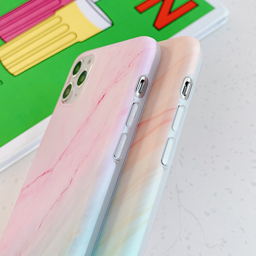 Mobile phone case gradient color marble - Image 4