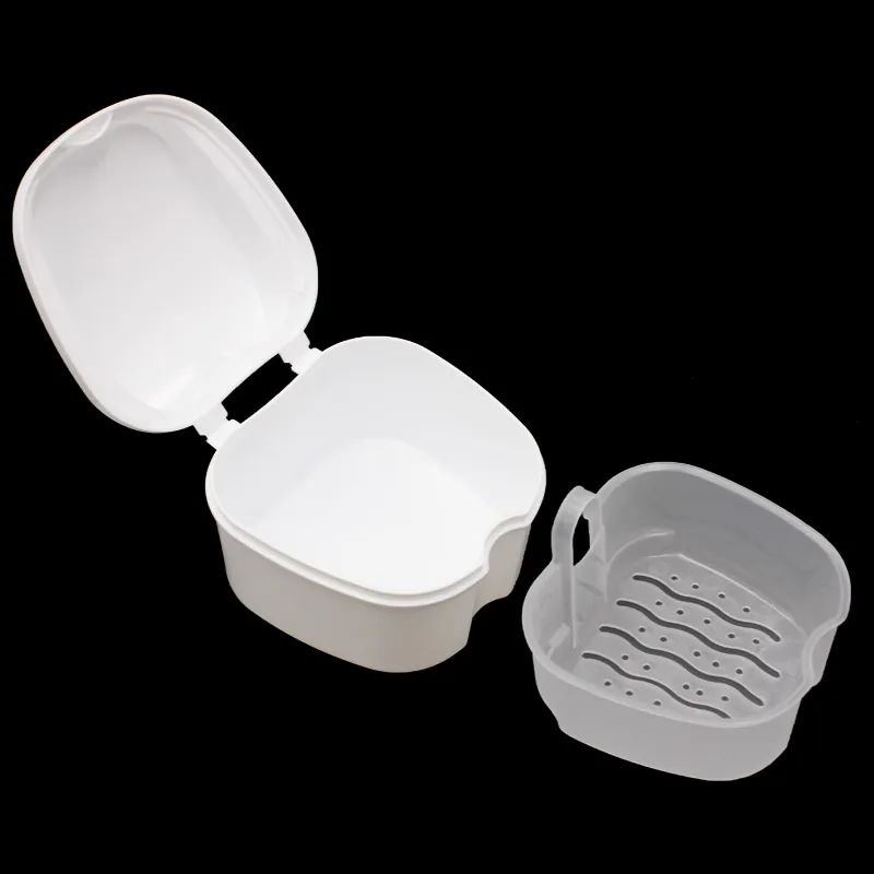 Advanced molar set box for dentures - White