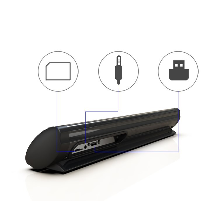 Wall-mounted wireless speaker