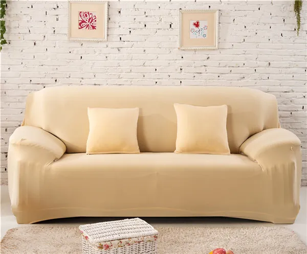 Stretch sofa cover all inclusive Beige - Shop at LoveMi