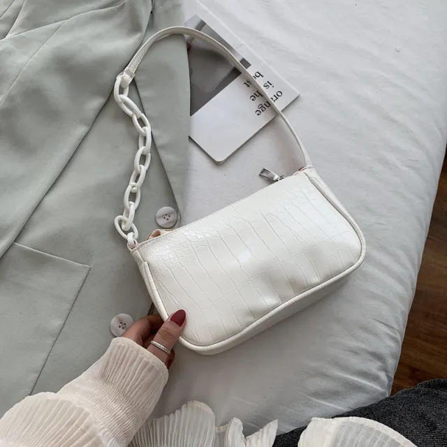 Women's fashion square shoulder bag Beige - Shop at LoveMi