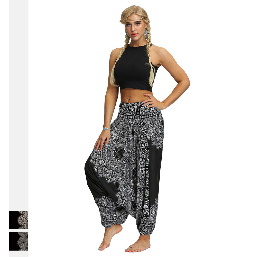 Digital Print Women's Lantern Yoga Pants