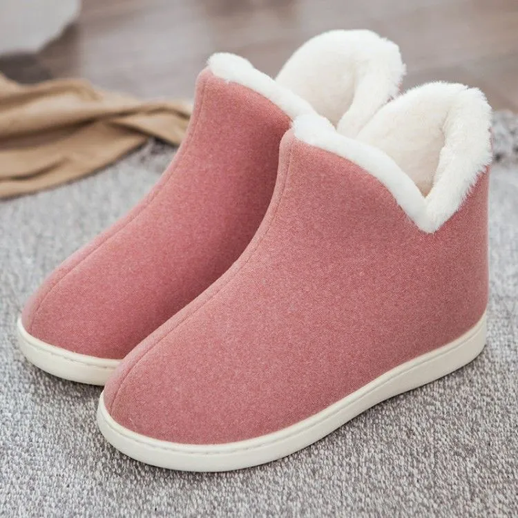 Maternity hairy shoes - Pink