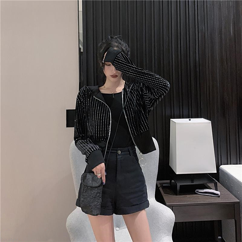 Versatile velvet jacket