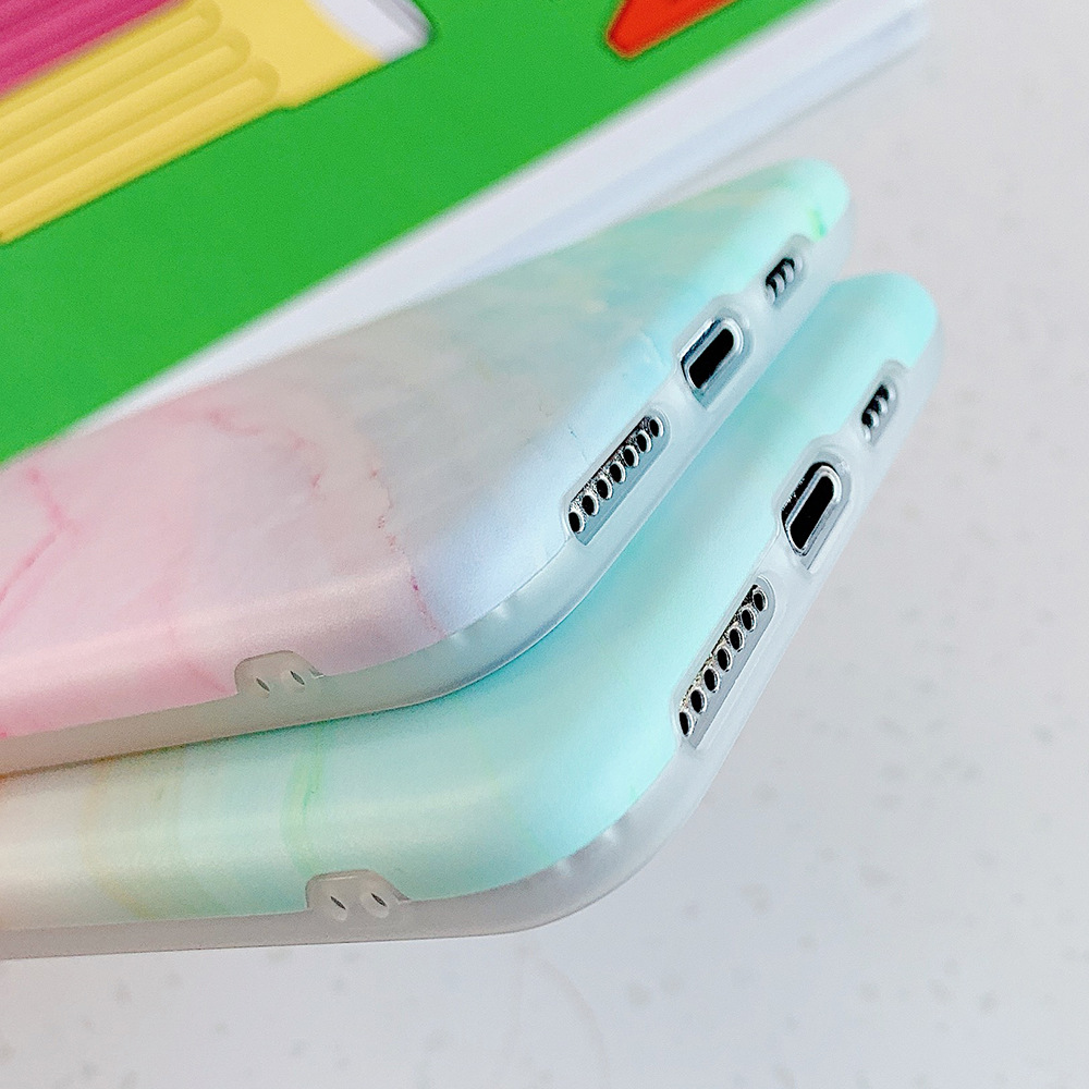 Mobile phone case gradient color marble - Image 6