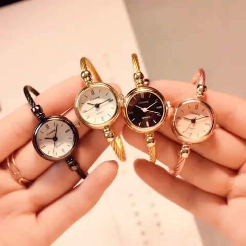 Iron Chain Bracelet Watch