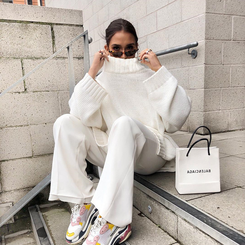 Kenza - Stilig Lang Genser