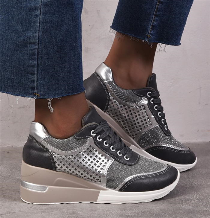 Women's Wedge Sneakers, picture 5 of 8