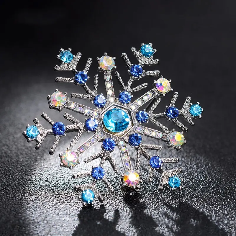 Christmas Gift Snowflake Brooch
