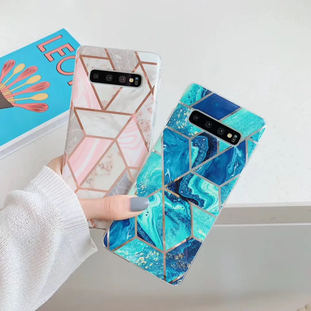 Electroplated Mosaic Marbled Case