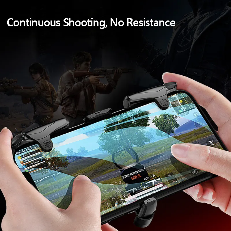 Gamepad Joystick Alloy Mobile Button Shooter Controller