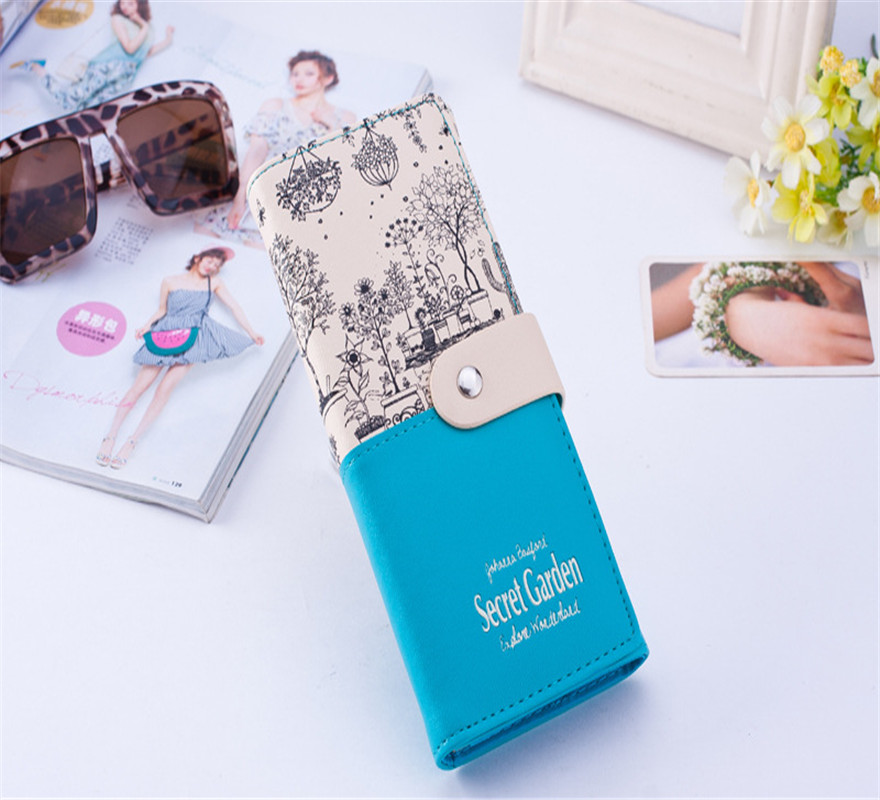 Large capacity ladies wallet